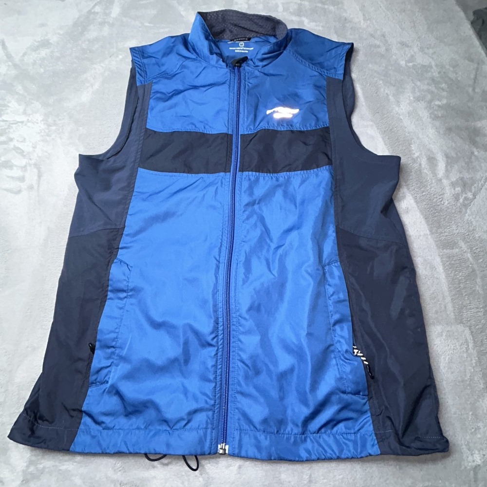 Brooks Men's Size Medium Shelter Technology reflective Lightweight Running Vest